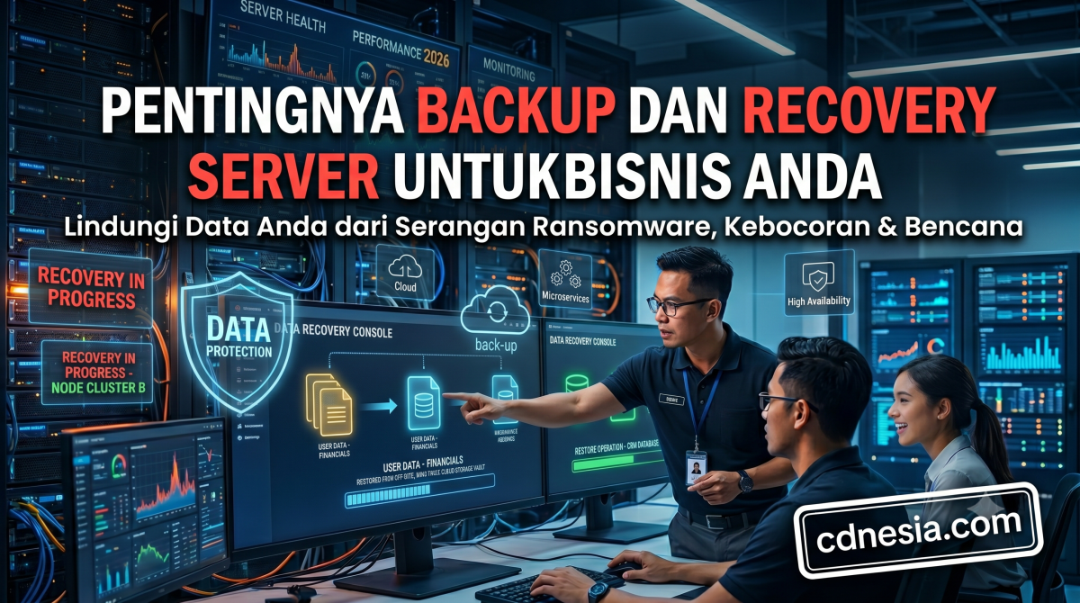 Pentingnya Backup dan Recovery Server untuk Bisnis Anda